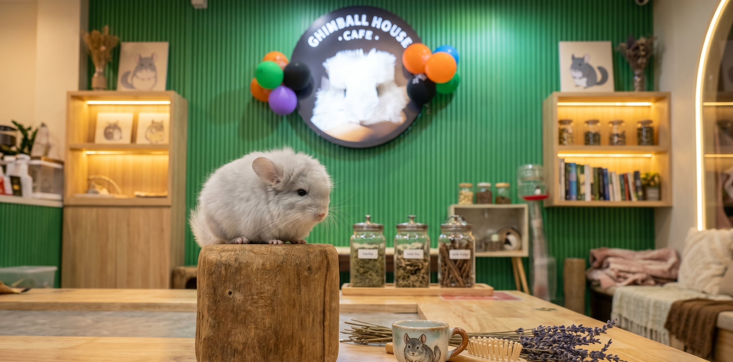 ชินชิล่า เกรดพรีเมียม คาเฟ่และฟาร์มชินชิล่า จตุจักร Chinballhouse
